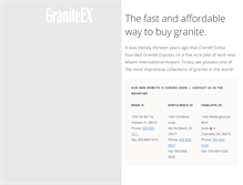 Tablet Screenshot of granitexpress.net